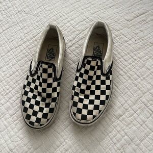 Vans Checkered Platforms